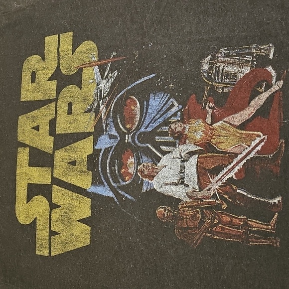 Star Wars Black T-Shirt - Junk Foor Clothing - Picture 3 of 4